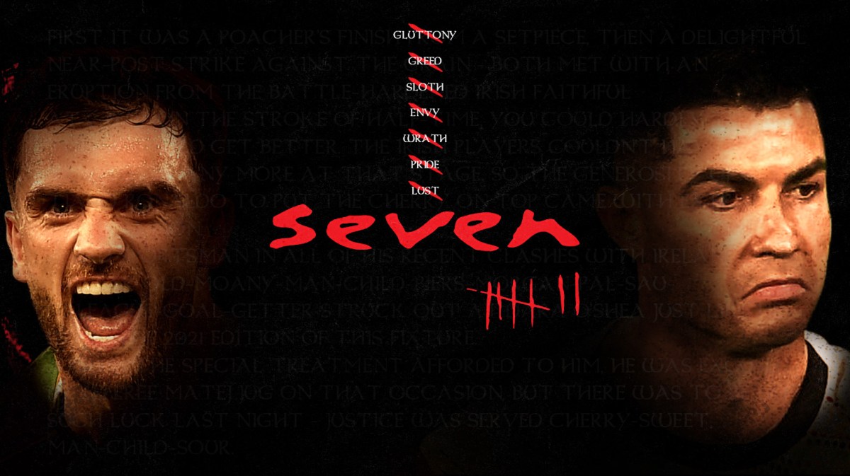 Extraordinary Ireland Make Mince Of Ronaldo&nbsp;Mania